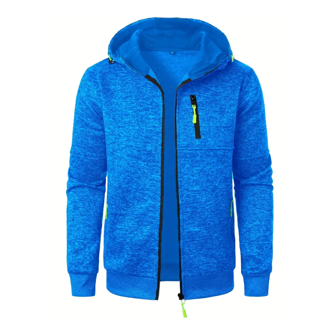 Trevor – Versatile Hooded Knit Jacket