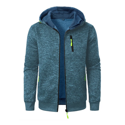 Trevor – Versatile Hooded Knit Jacket