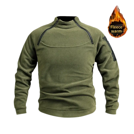 Gareth – Tactical Fleece Pullover with Utility Zips