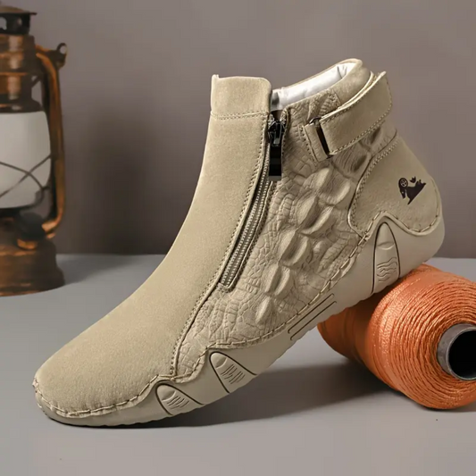 Alfred – Heritage Textured Design Comfort Ankle Boots