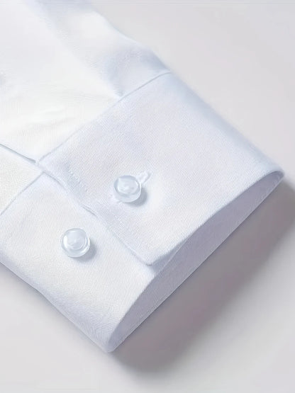 Byron - Elegant Long Sleeve Shirt With Button (1+1 FREE)