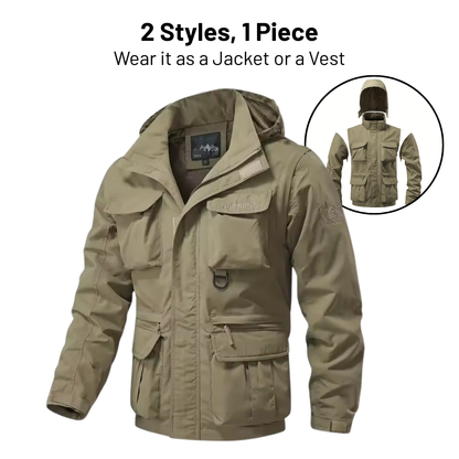 Edward – 2-in-1 All-Weather Convertible Jacket