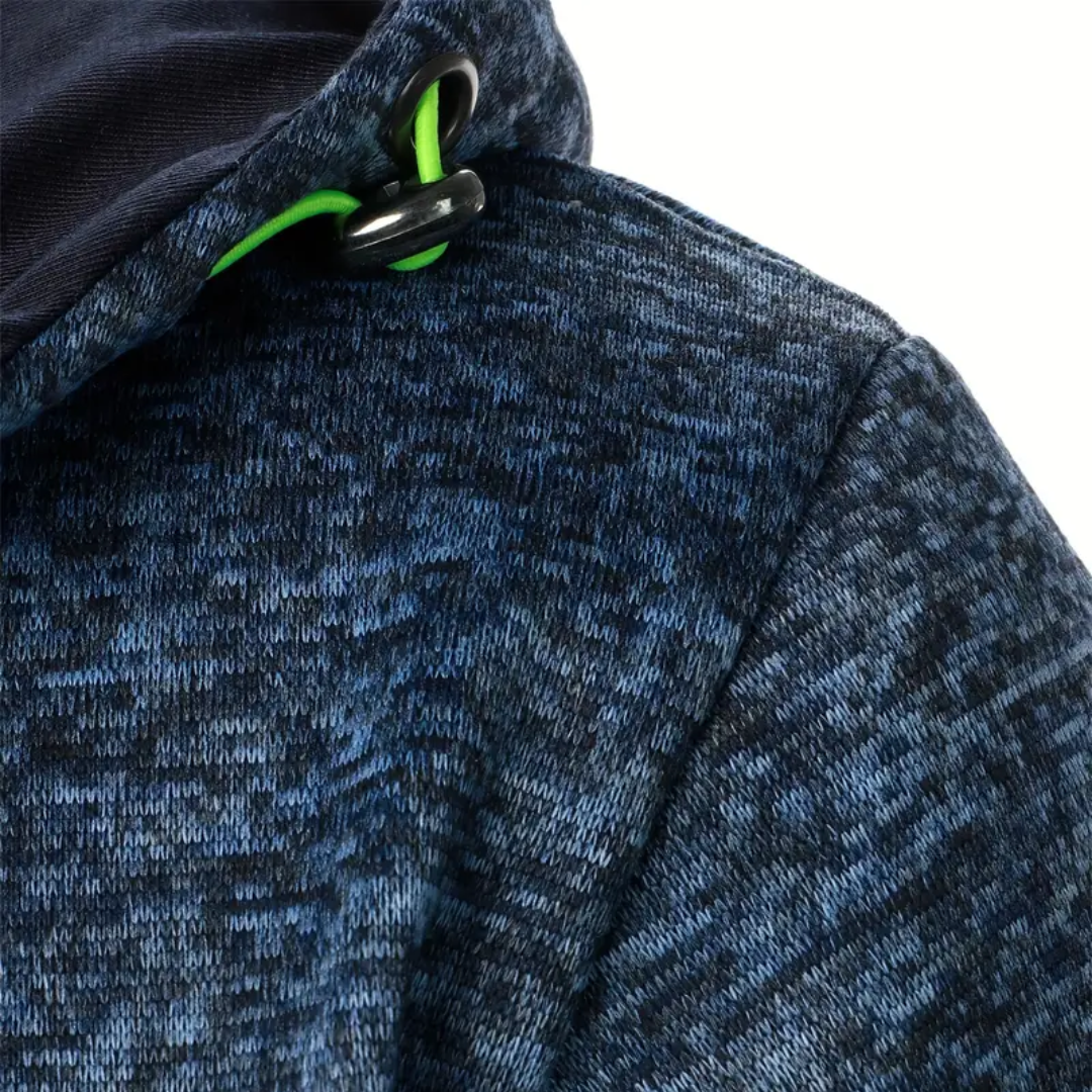 Trevor – Versatile Hooded Knit Jacket