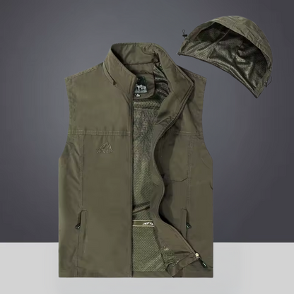 Gareth – Convertible Hood All-Weather Gilet