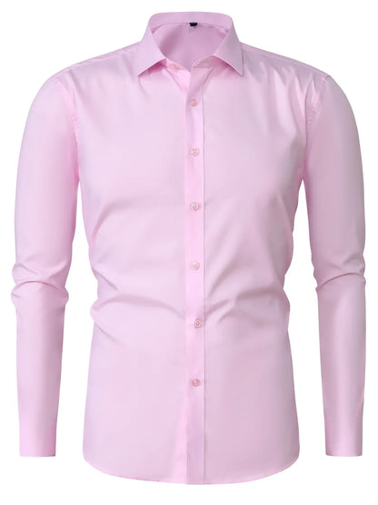 Byron - Elegant Long Sleeve Shirt With Button (1+1 FREE)