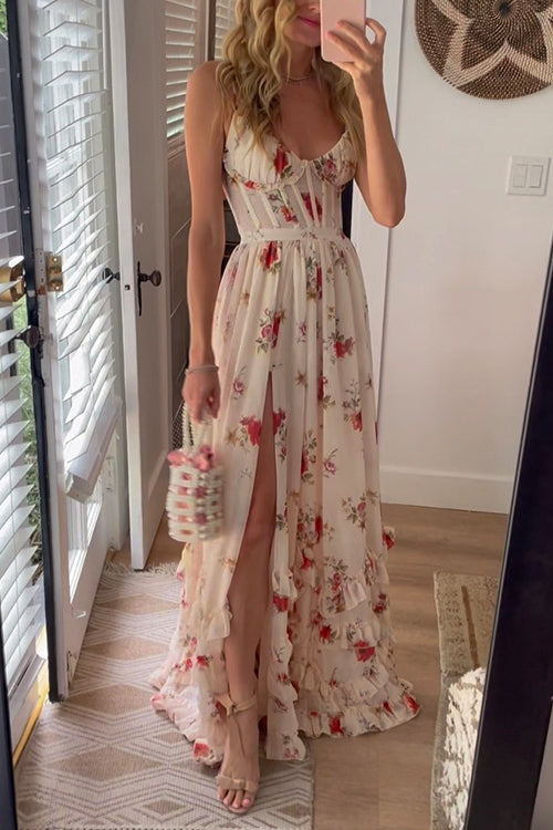 Lily™ | Floral Long Dress