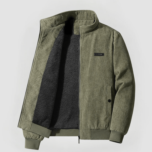 Winston™ | Cord Jacket with Fleece Lining
