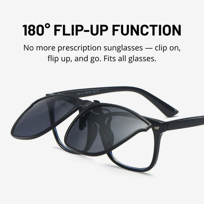 FlipShade™ - Flip-On Polaried Lenses (2+2 FREE)