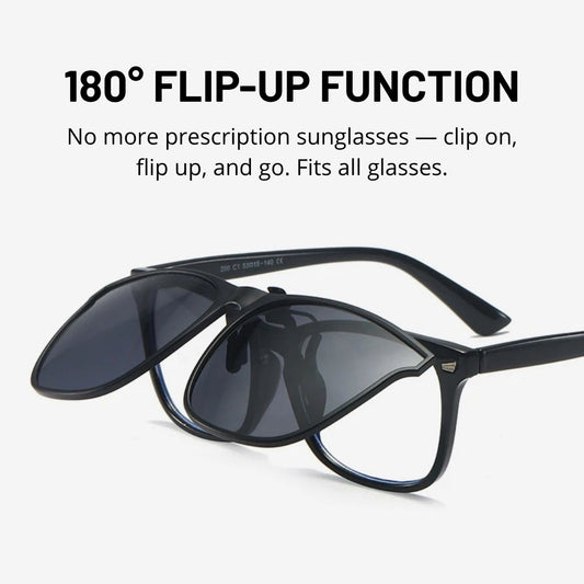 FlipShade™ - Flip-On Polaried Lenses (2+2 FREE)