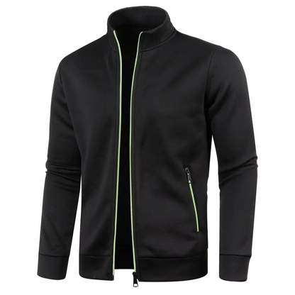Clive – Classic Zip-Up Knit Jacket