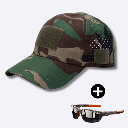 Logan – Tactical Cap & Sunglasses Set for Men (FREE SUNGLASSES)