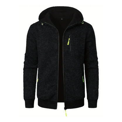 Trevor – Versatile Hooded Knit Jacket