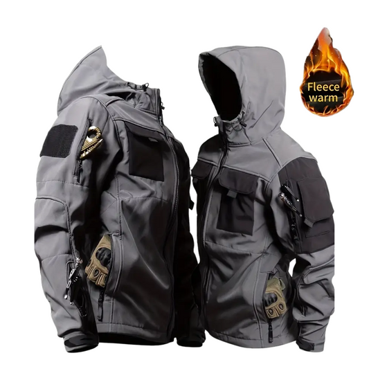 Jason – Fleece-Lined Tactical Utility Jacket