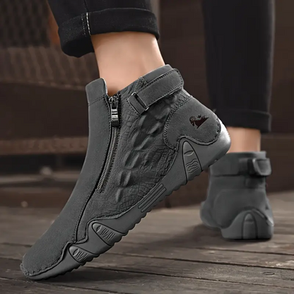 Alfred – Heritage Textured Design Comfort Ankle Boots