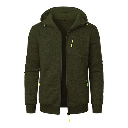 Trevor – Versatile Hooded Knit Jacket