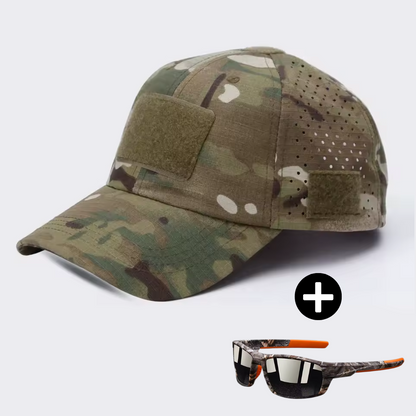 Logan – Tactical Cap & Sunglasses Set for Men (FREE SUNGLASSES)