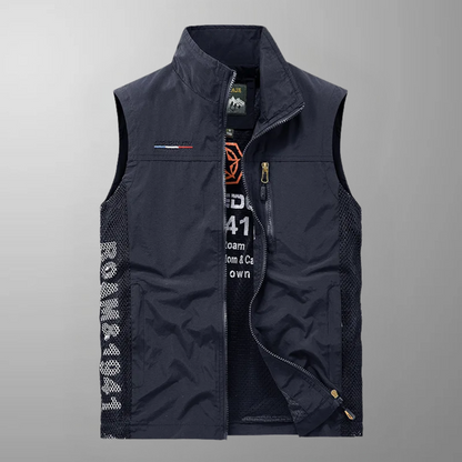 Edward - Multi-Pocket Breathable Outdoor Cargo Gilet