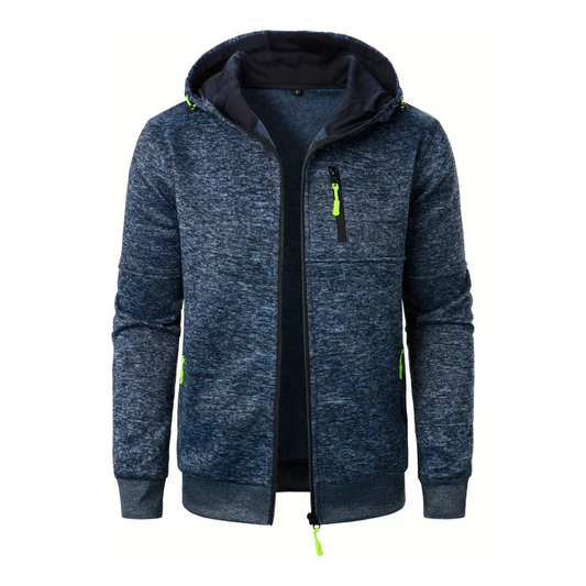 Trevor – Versatile Hooded Knit Jacket