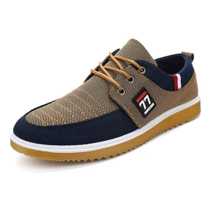 Alan – Premium Orthopedic Canvas Trainers