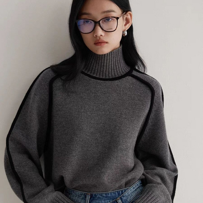 Beatrice | Soft Turtleneck Sweater