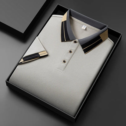 Mark - Polo Shirt With Contrasting Finishes (1+1 FREE)