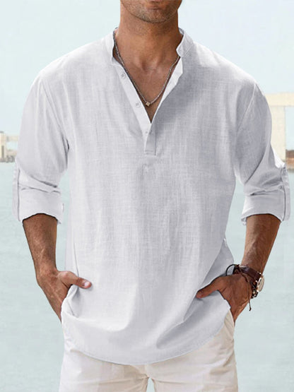 Victor - Casual Linen Shirt (1+1 FREE)