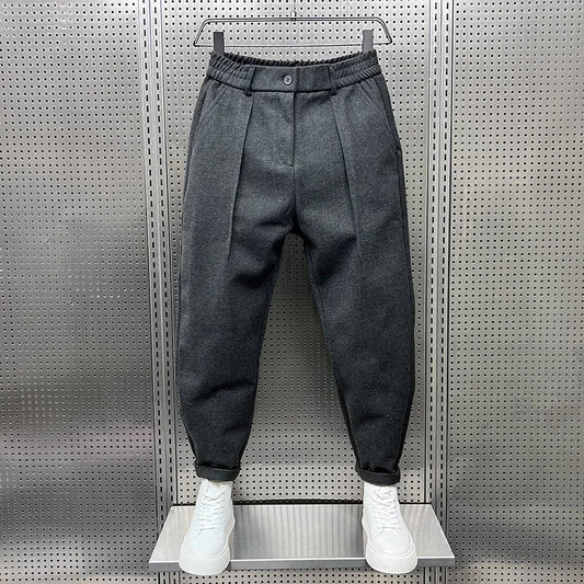 Mike - Elegant Mottled Trousers