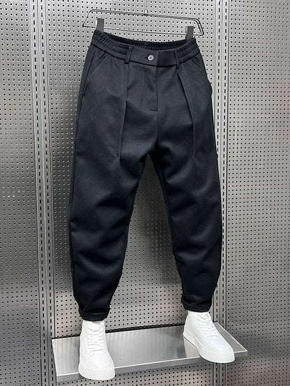 Mike - Elegant Mottled Trousers