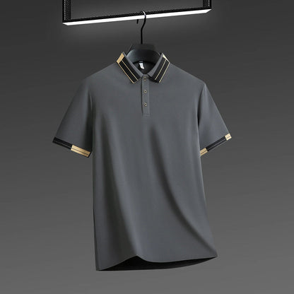 Mark - Polo Shirt With Contrasting Finishes (1+1 FREE)
