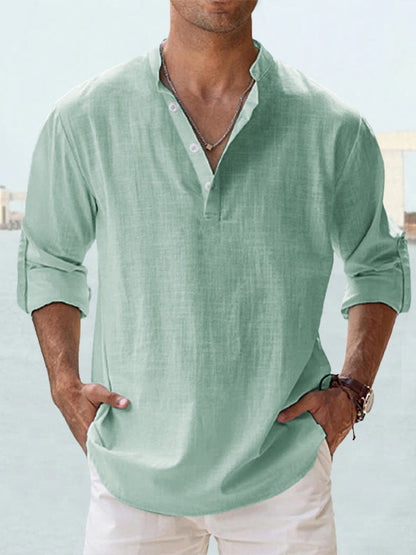 Victor - Casual Linen Shirt (1+1 FREE)