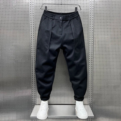 Mike - Elegant Mottled Trousers