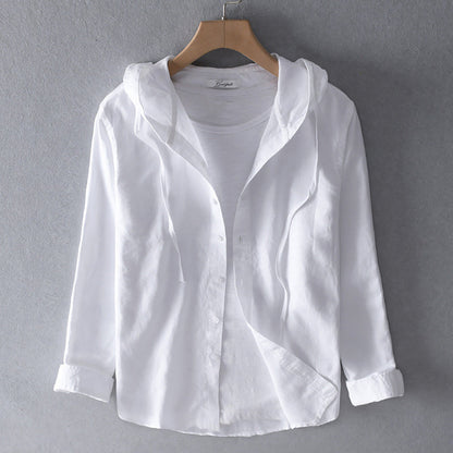 Sophie | Lightweight Hoodie Blouse