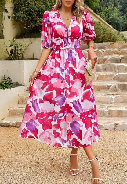 Danielle | Timeless Luxury Midi Dress (Almost Sold Out)