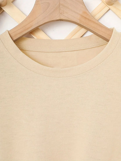 Rosie - Casual Short Sleeve T Shirt With Heart Print (1+1 FREE)