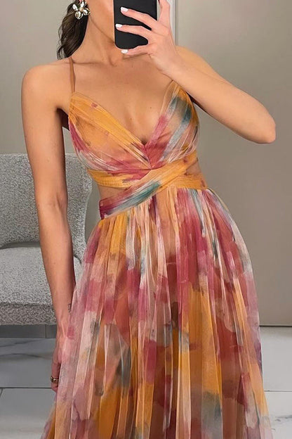 Flora™ | Floral Long Dress