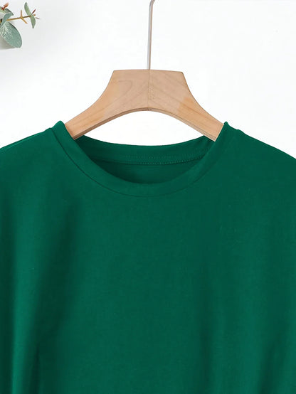 Rosie - Casual Short Sleeve T Shirt With Heart Print (1+1 FREE)