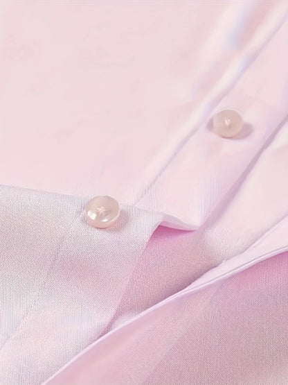 Byron - Elegant Long Sleeve Shirt With Button (1+1 FREE)
