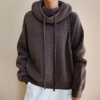 Olivia™ | Oversized Knitted Hoodie