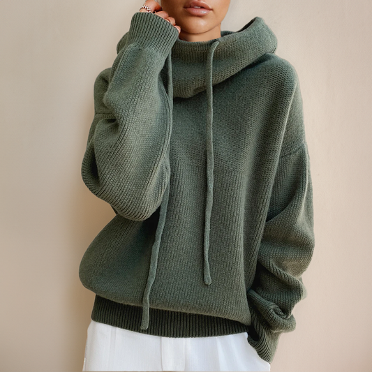 Olivia™ | Oversized Knitted Hoodie