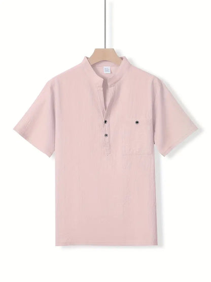 Peter - Elegant Short Sleeve Shirt (1+1 FREE)