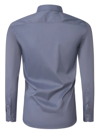 Byron - Elegant Long Sleeve Shirt With Button (1+1 FREE)