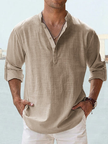 Victor - Casual Linen Shirt (1+1 FREE)