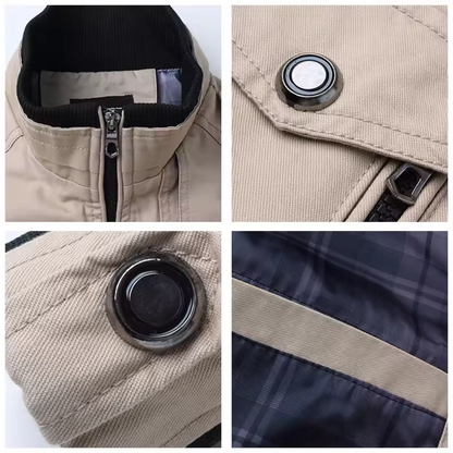 Simon – Classic Utility Bomber Jacket