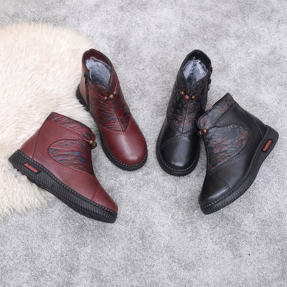 Matilda – Women's Shoes in Leather and Cotton